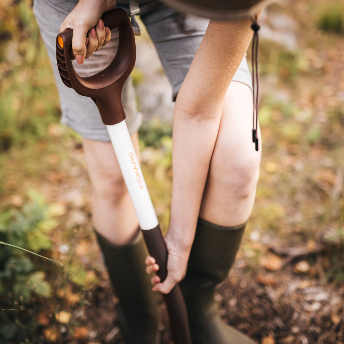 Fiskars Spade Digging White - Image 10 of 10