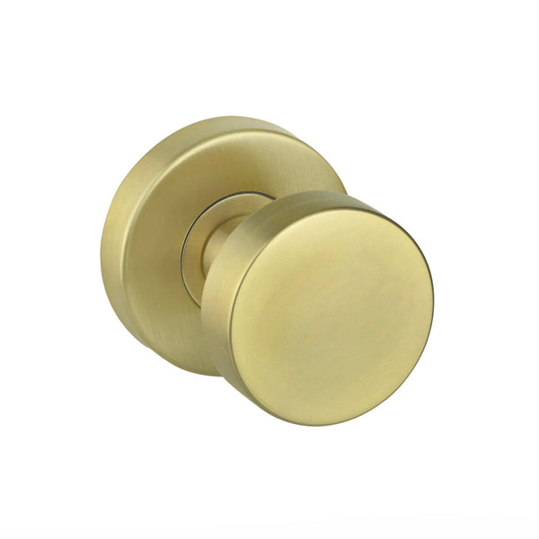 Delf Satin Brass Marbella Dummy Knob Set