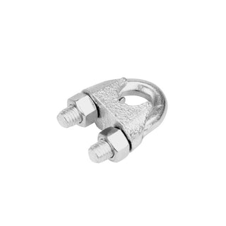 Pinnacle 3mm Galvanised Wire Rope Grips - 12 Pack