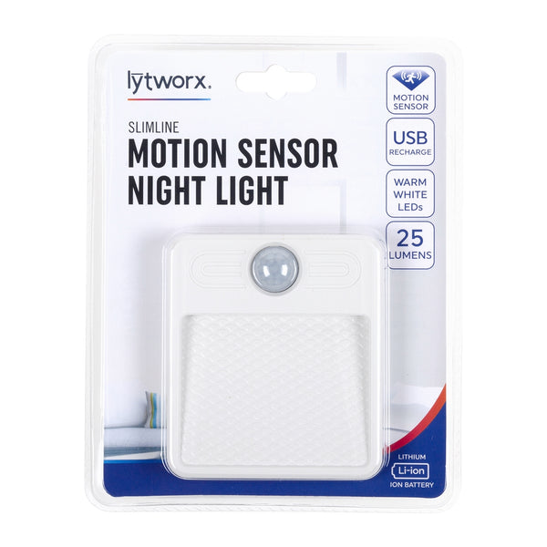 Lytworx Warm White USB Slimline Motion Sensor Light