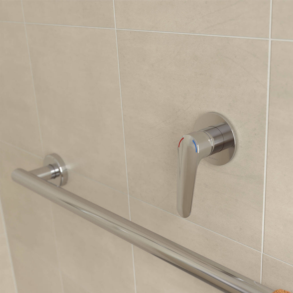 HomeCare by Caroma Chrome Assistant Living Bath / Shower Mixer - Chrome - Image 5 of 5
