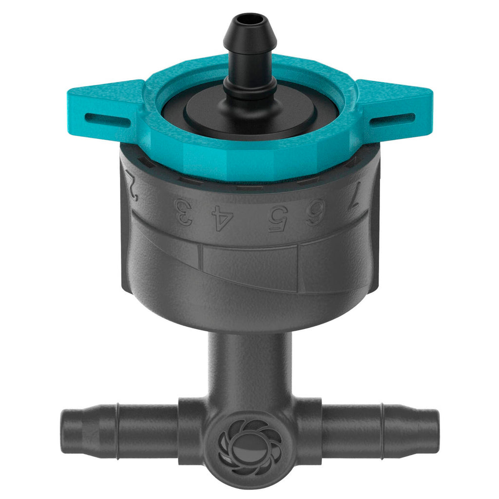 GARDENA 1–8L/h Pressure Compensating Micro Irrigation Adjustable Inline Drip Head - 5 Pack - Image 2 of 9