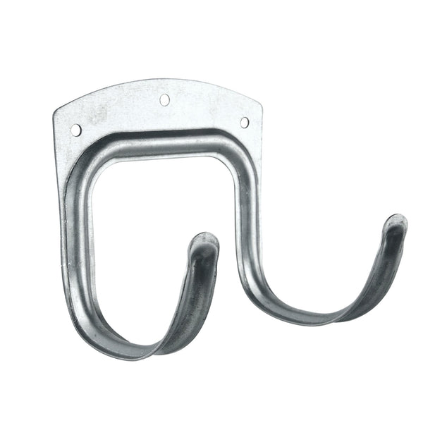 Pinnacle Large Galvanised Double Utility Hook - 5 Pack
