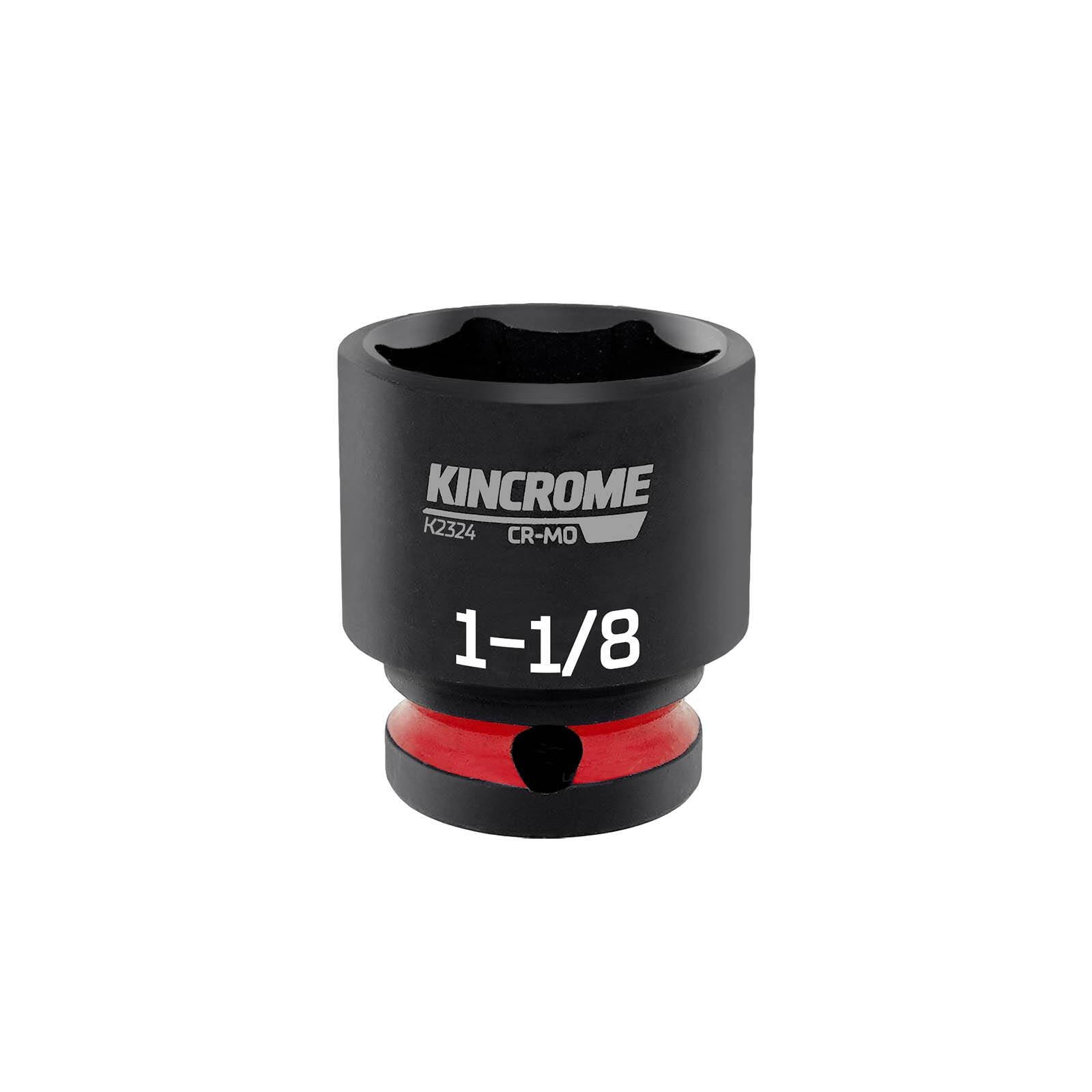 Kincrome 1-1/8" 1/2" Square Drive Impact Socket - Image 1 of 1
