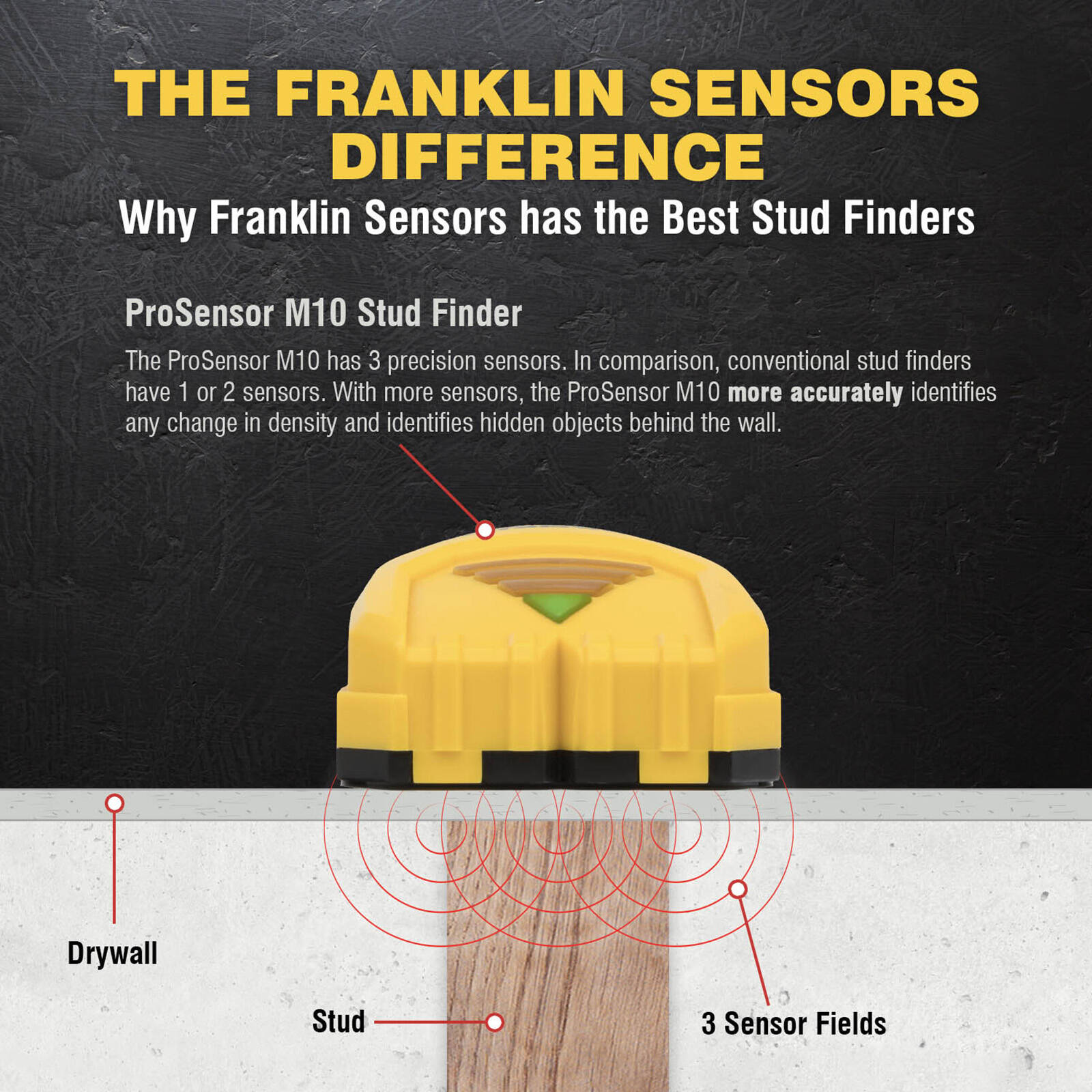 Franklin Sensors ProSensor M10 Professional Stud Finder - Image 6 of 8