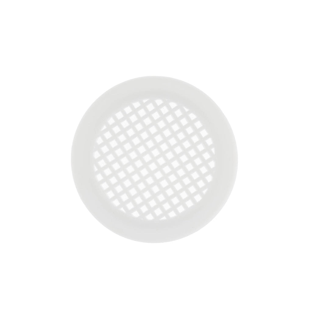 Taskmaster 53mm White Plastic Cabinet Ventilator- 2 Pack - Image 3 of 6