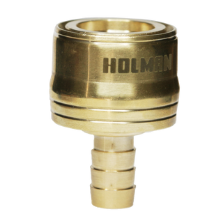 Holman 12mm Brass Barbed Connector