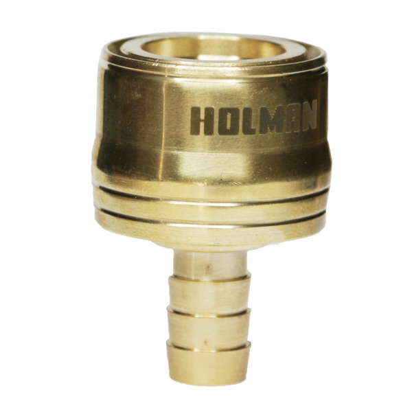Holman 12mm Brass Barbed Connector