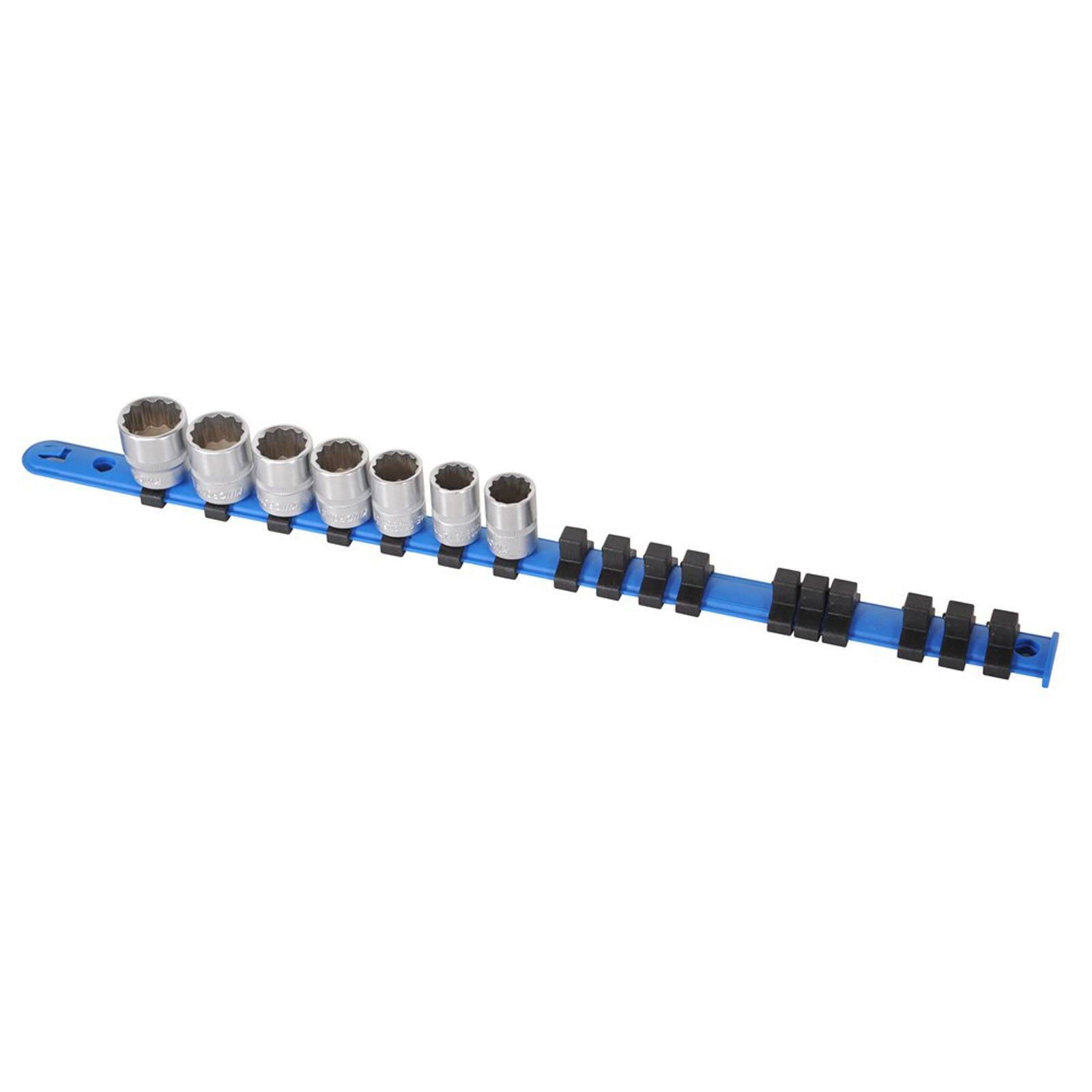 Kincrome 3/8" Drive 17 Clip Socket Rail - Image 1 of 1