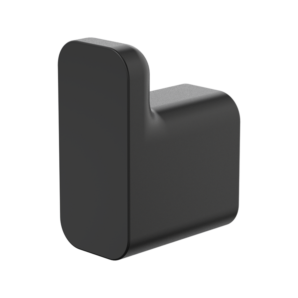 Caroma Luna Robe Hook Black - Black - Image 1 of 5