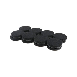 Surface Gard 25mm Black Round Felt - 16 Pack
