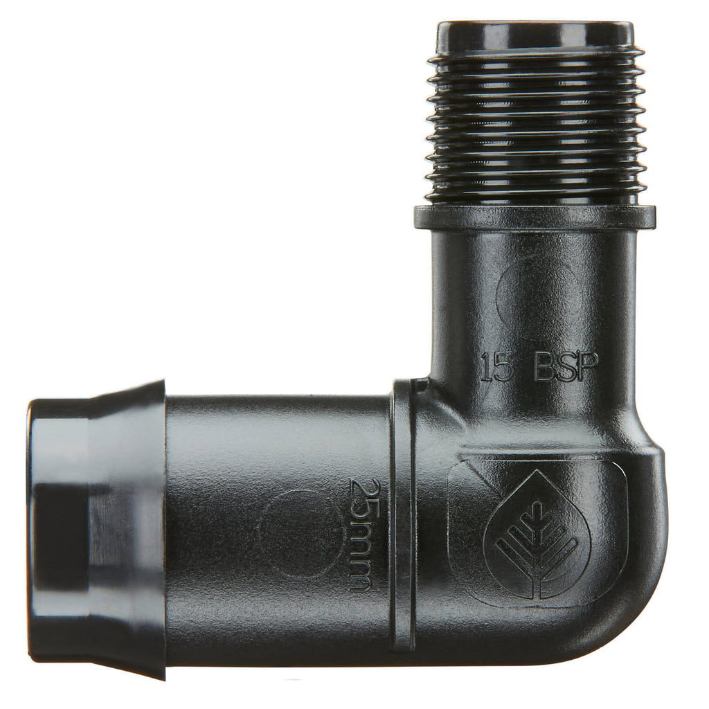 Pope 25 x 15mm BSP Male Poly Barbed Threaded Elbow - Image 4 of 4