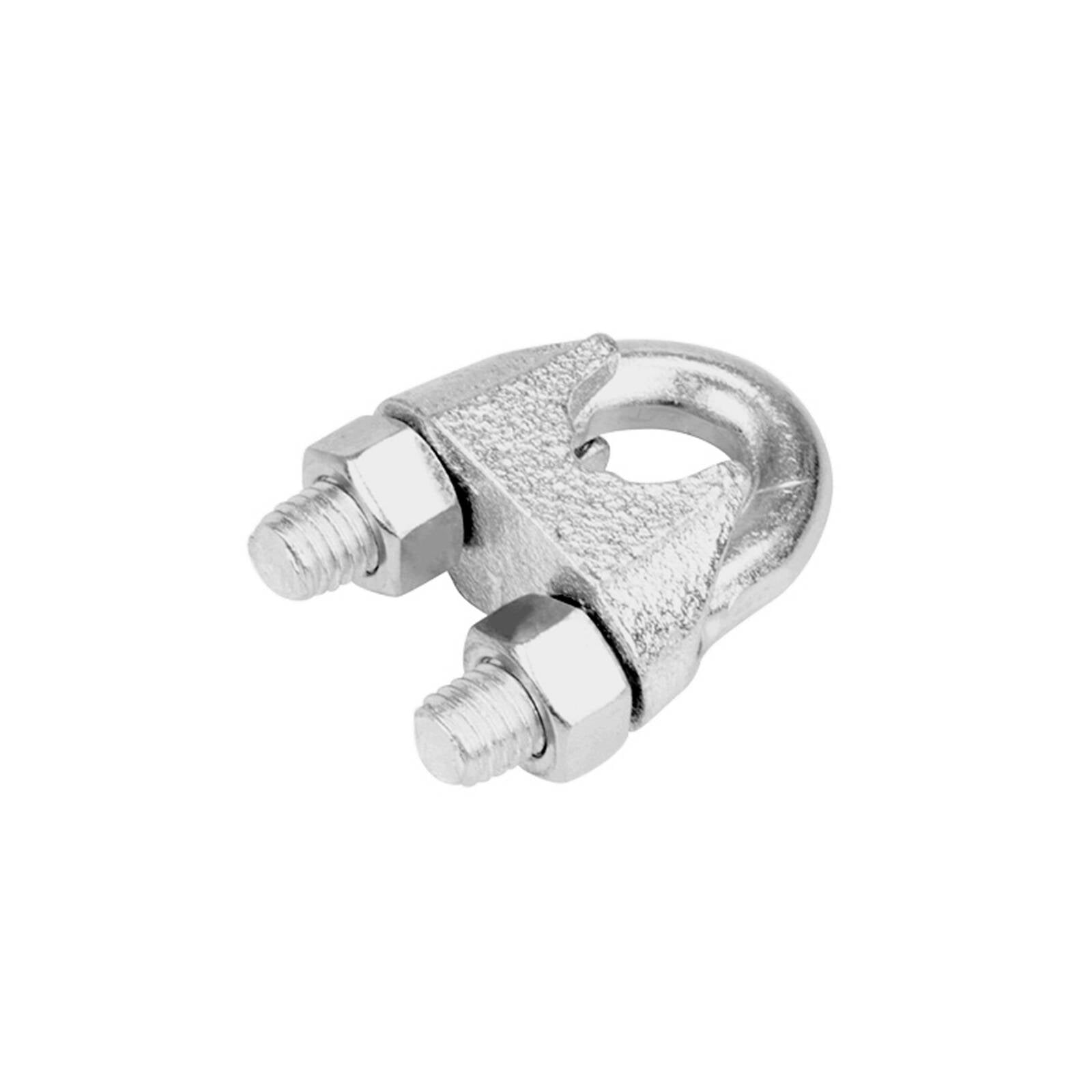 Pinnacle 8mm Galvanised Wire Rope Grip - 2 Pack - Image 1 of 2
