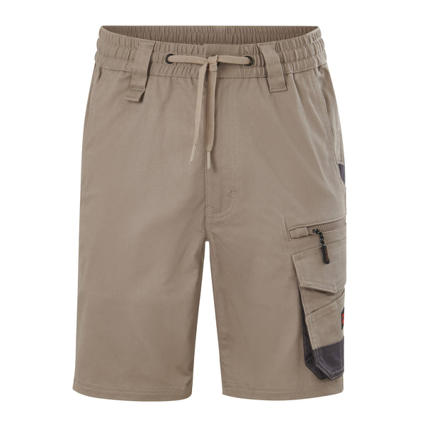 Hard Yakka Men's Desert Tough Utility Mid Length Shorts - Size 87R
