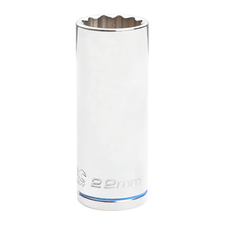 Kincrome 22mm 1/2" Drive Deep Socket