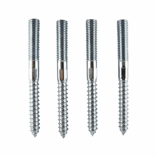 Everhang M12 x 120mm Zinc Plated Hanger Bolt - 4 Pack