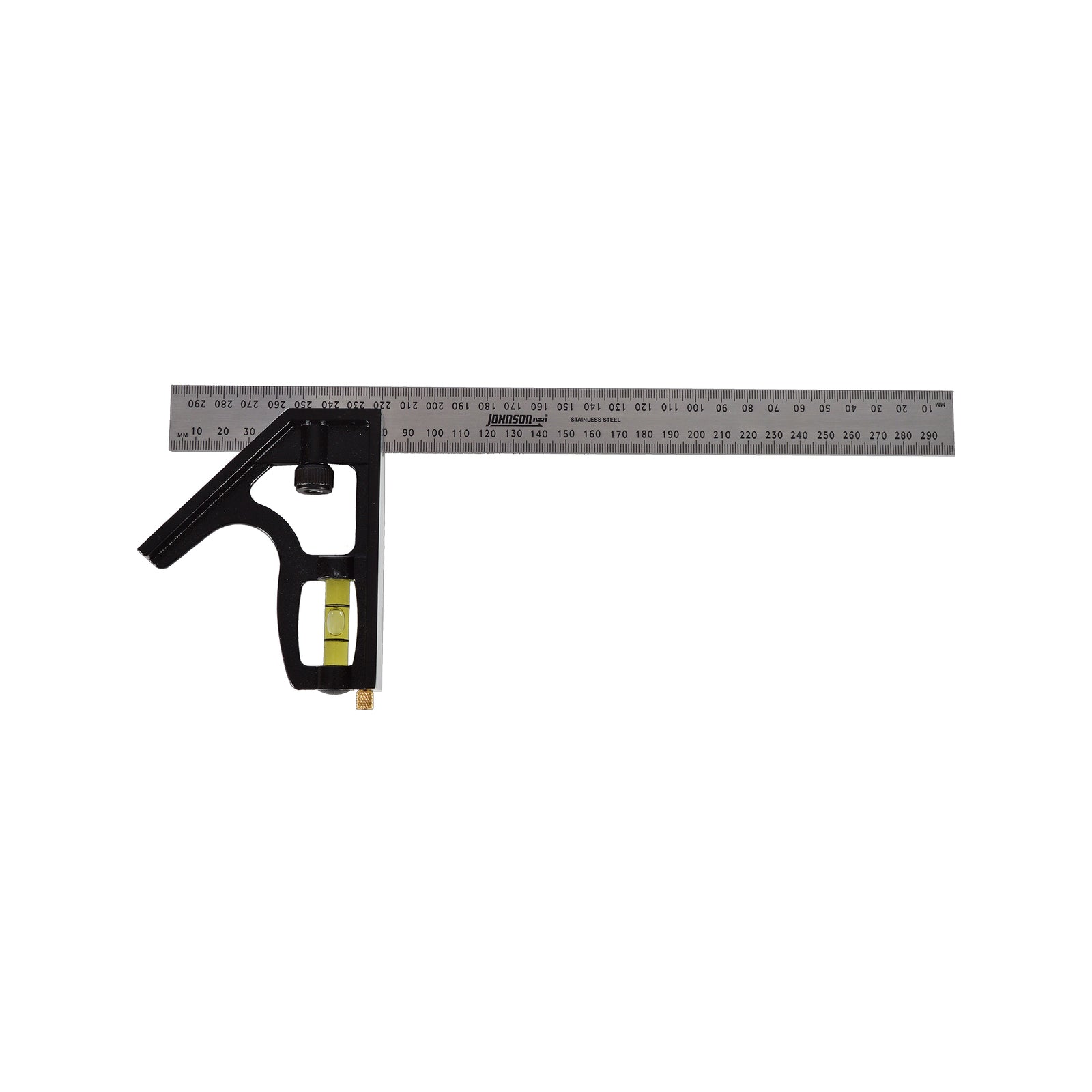 Johnson 300mm H/D Stainless Steel Combination Square - Image 1 of 2