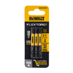 DeWALT FLEXTORQ 57mm HEX6 Screwdriver Bit DWAF2HX6IR3 - 3 Pack - Image 2 of 2