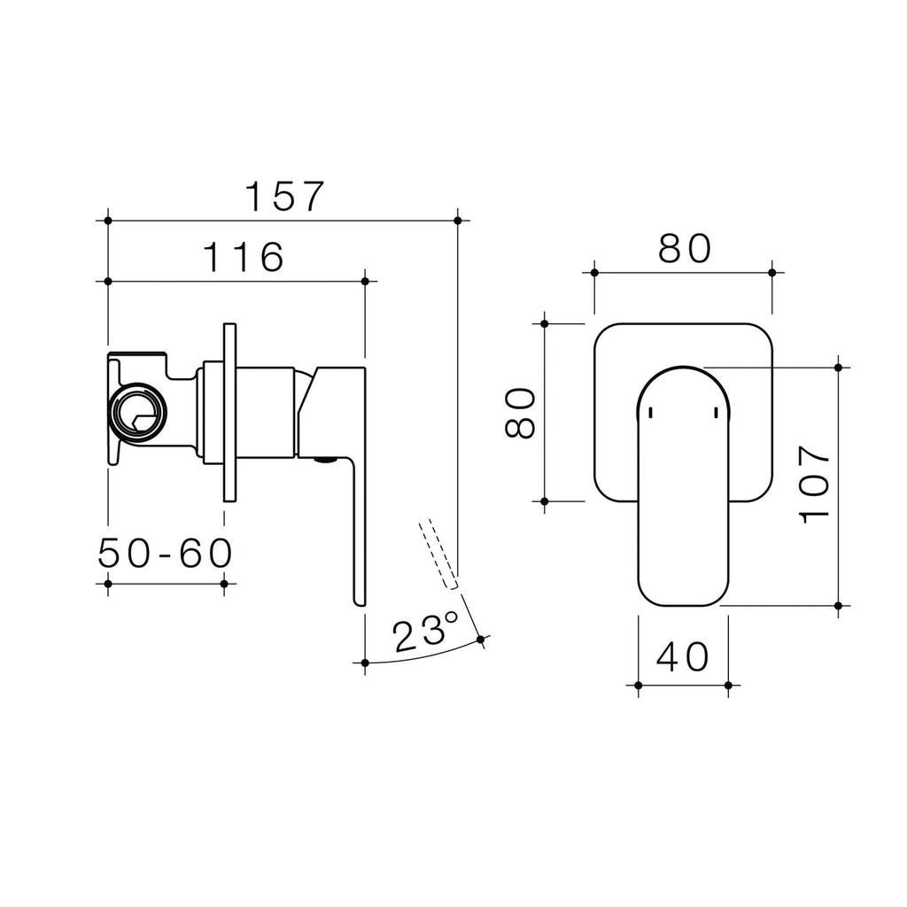 Caroma Luna Bath / Shower Mixer - Image 2 of 2