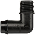 Pope 19 x 15mm Single BSP Male Poly Threaded Elbow - Image 1 of 4