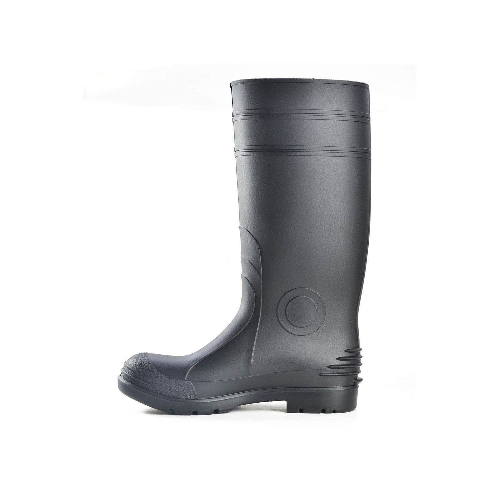 Bata Industrials Men's Black Jobmaster Knee Length Gumboots - Image 3 of 7