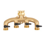Nylex Brass 4 Way Tap Adaptor - Image 1 of 3