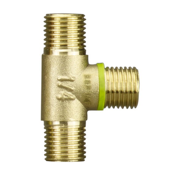 PowerFit 1 / 4" BSP Male T Connector Air Tool Fitting