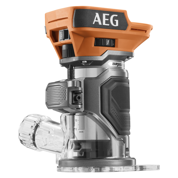 AEG 18V Brushless 1/4" Trim Router - Skin Only