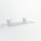 Fusion-Loc Matte White Style Suction Acrylic Shelf - Image 3 of 10