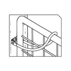 Jack Galvanised Heavy Duty Gate Bow Latch - Image 2 of 3