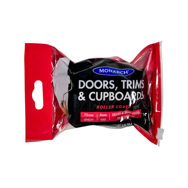 Monarch 75mm Doors Trims And Cupboards Ultra Microfibre Roller Cover - 75mm
