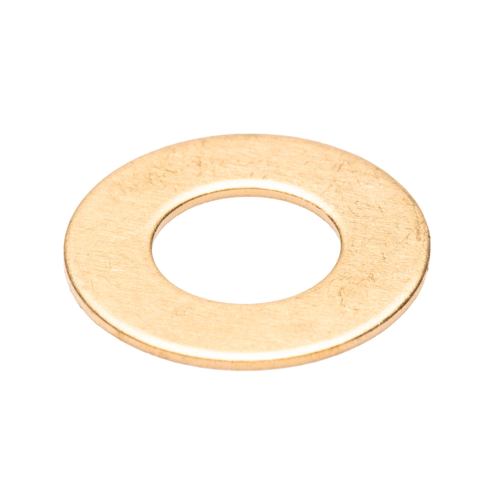 Zenith 5/16" M8 Solid Brass Flat Washer - 10 Pack - Image 2 of 2