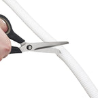 D-Line 1.1m Ø132mm White Cable Tidy Split Tube Cable Organiser - Image 4 of 6