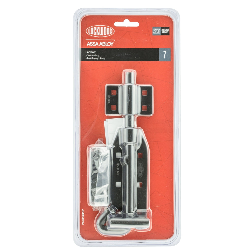 Lockwood 200mm Heavy Duty Padbolt - Image 4 of 6