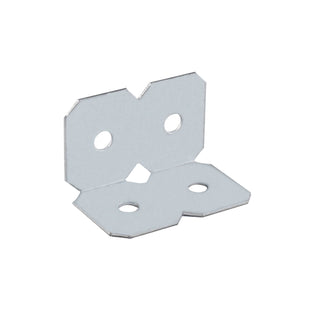 Carinya 25x 25 x 40 x 1mm Galvanised Angle Make-A-Bracket - 8 Pack