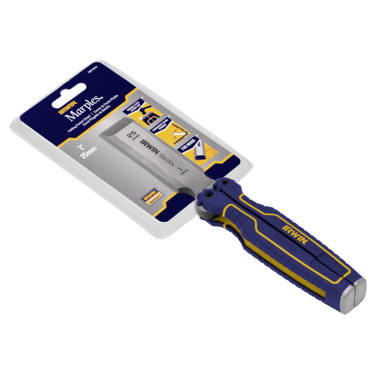 IRWIN Marples 25mm Folding Pocket Chisel - Image 4 of 7