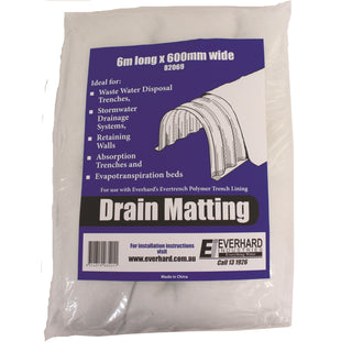 Everhard 600mm x 6m Drain Matting
