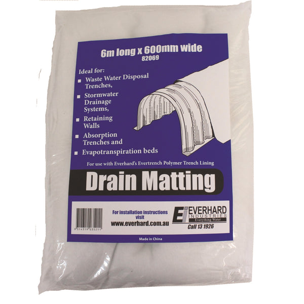 Everhard 600mm x 6m Drain Matting