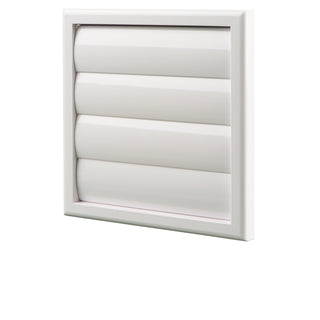 Blauberg 100mm White Square Gravity Grille - 100mm