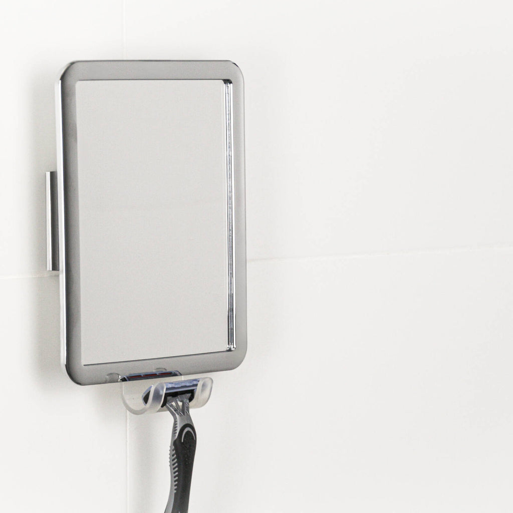 Fusion-Loc Chrome Style Suction Fog Free Mirror - Image 3 of 3