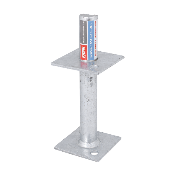 Pryda 130mm M10 Centre Pin Post Anchor