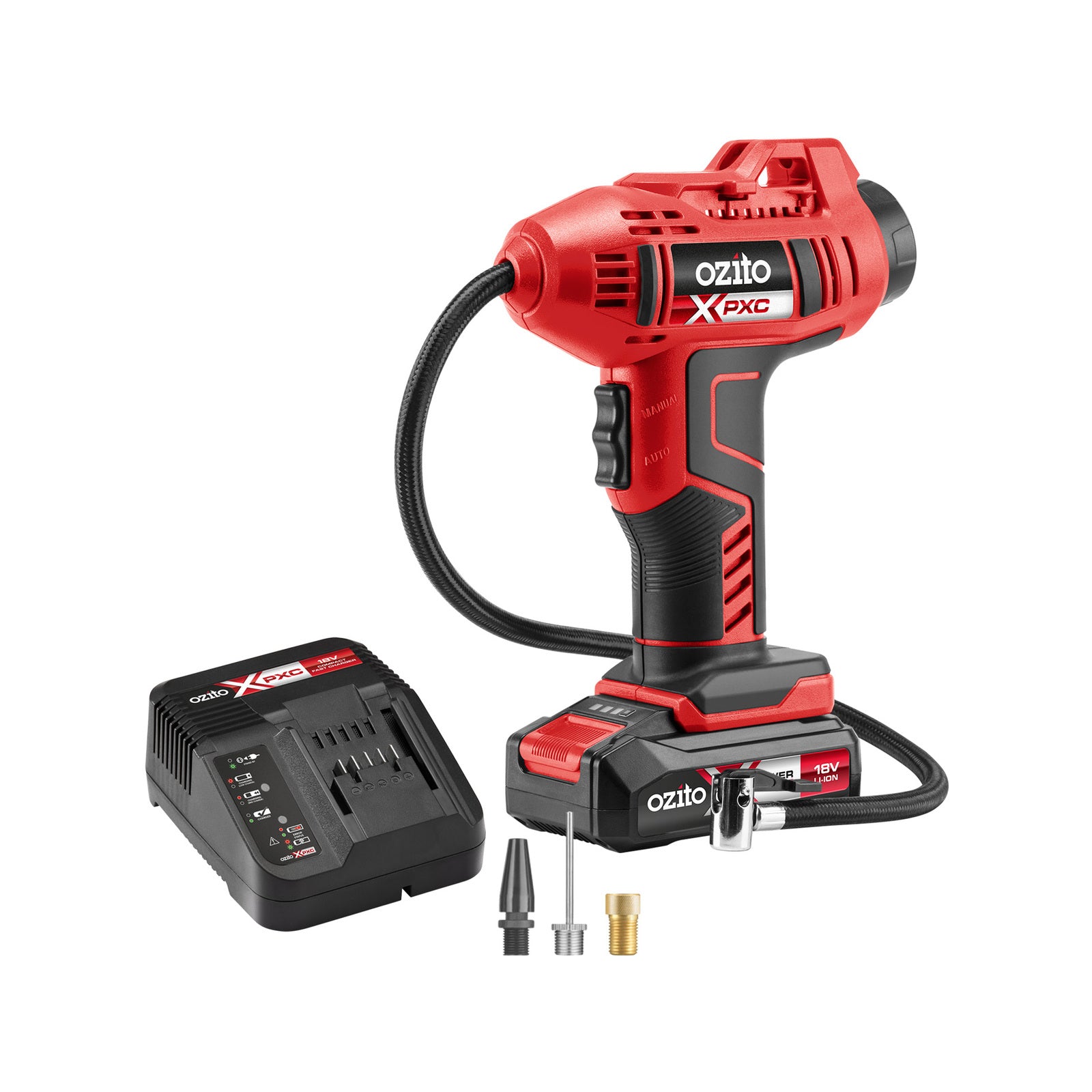 Ozito PXC 18V Cordless High Pressure Air Inflator Kit - Image 1 of 9