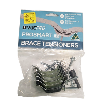 VUEPRO Hex Drive Anti-Slip Strap Bracing Tensioner - 6 Pack