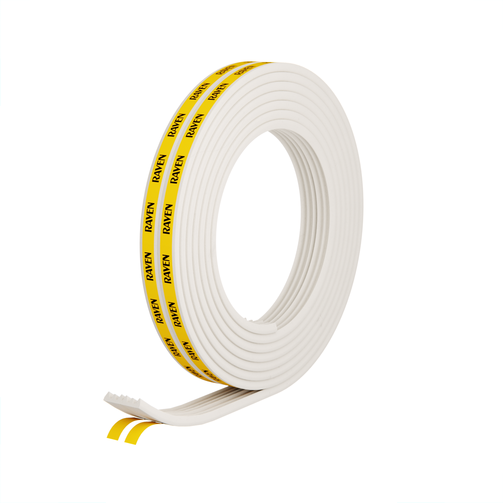 Raven 5000mm RP59 White Self Adhesive Window and Door Weather Strip - White - Image 10 of 10