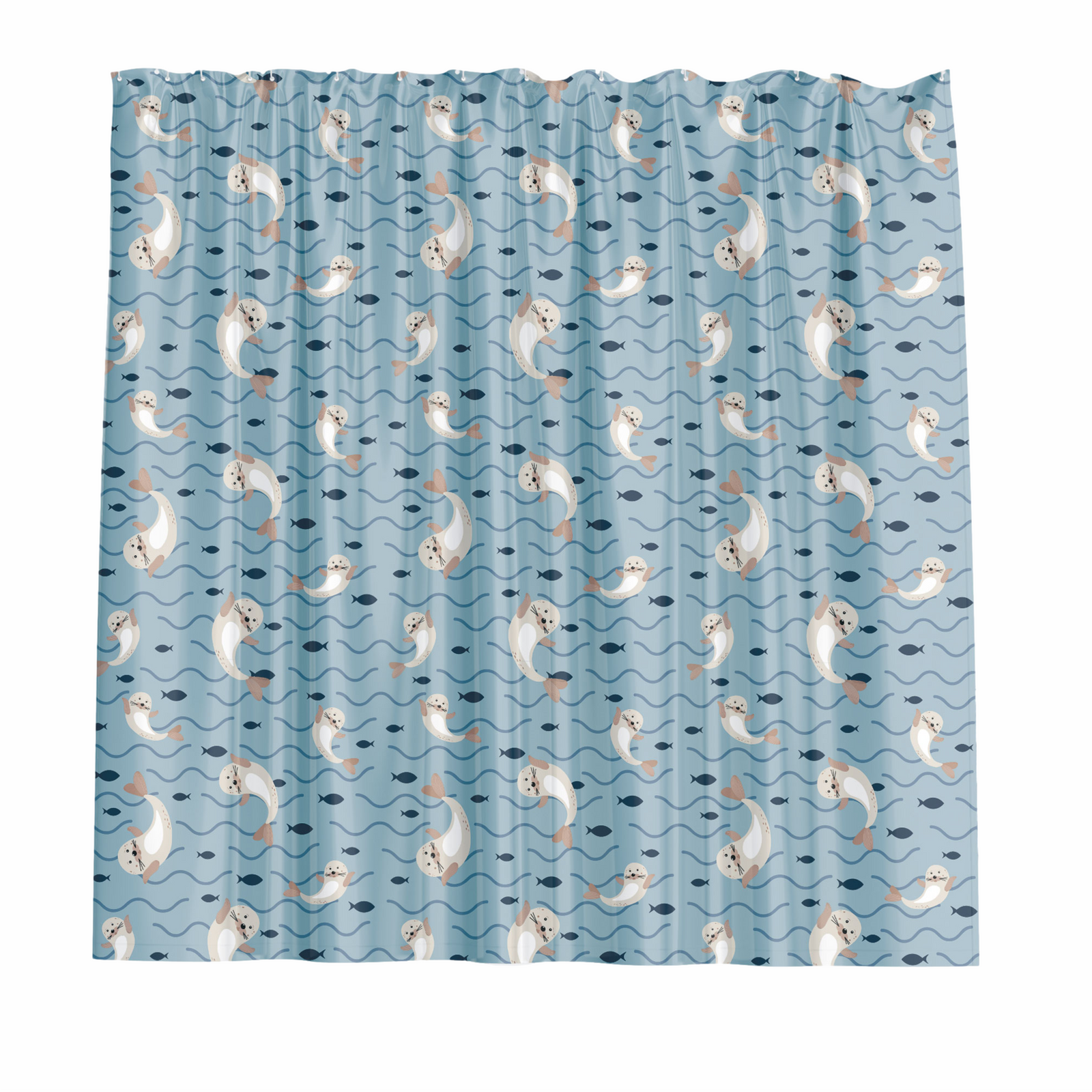 Barelli 180 x 180cm Kids Aqua Fun Peva Shower Curtain - Image 1 of 2