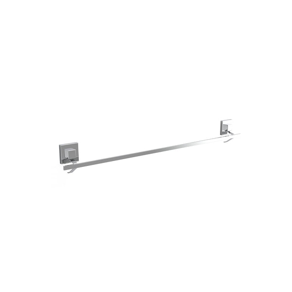 Fusion-Loc 80cm 26kg Stainless Steel Suction Single Towel Rail