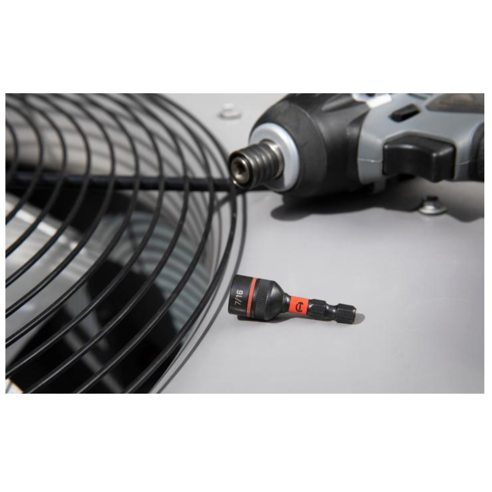 Crescent 7/16" x 1-7/8" Bolt Biter Impact Nut Driver and Extractor - Image 10 of 10