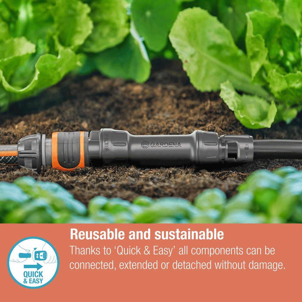 GARDENA 13mm ¾" Thread Micro Irrigation Tap Fitting - Image 6 of 7