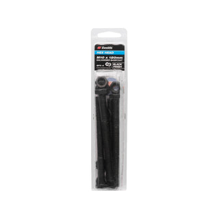Zenith M10 x 120mm Black Hex Head Bolt - 4 Pack