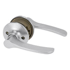 Lockwood Satin Chrome Symmetry Vicinity Passage Leverset - Image 1 of 2
